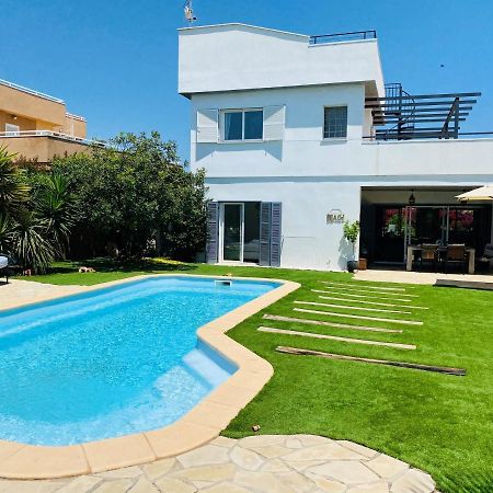 Villa 15 - Beachhouse Luxury Villa - 300M Beach - Wifi - Klima Sa Ràpita Kültér fotó